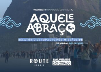 Aquele Abraço 2023: Abraçando oceanos e transformando comunidades em São Conrado, Rio de Janeiro