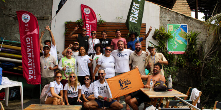 Ação de limpeza e restauração de manguezal – NUTREE Guaratiba, Rio de Janeiro